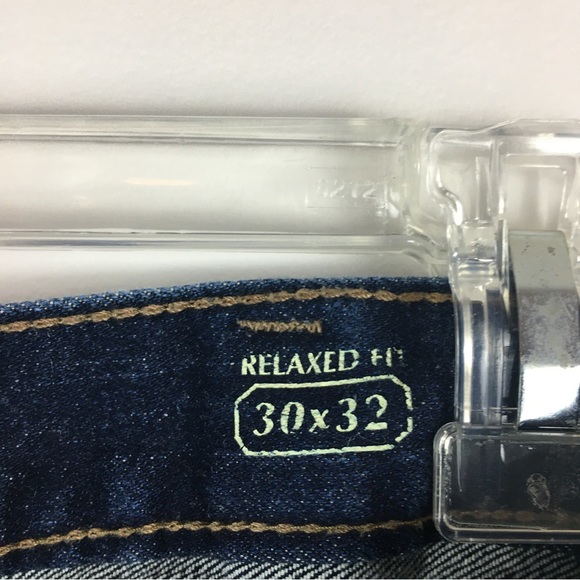 C E Schmidt Workwear Dark Wash Relaxed Fit Denim Jeans Stretch 30x32 - Picture 9 of 16